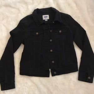 Old Navy Black Jean Jacket